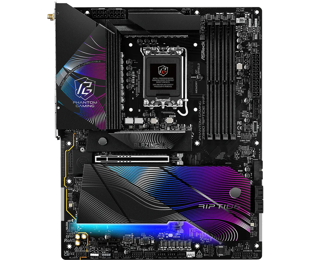 Дънна платка ASRock Z890 Riptide WiFi - Z890 RIPTIDE WIFI