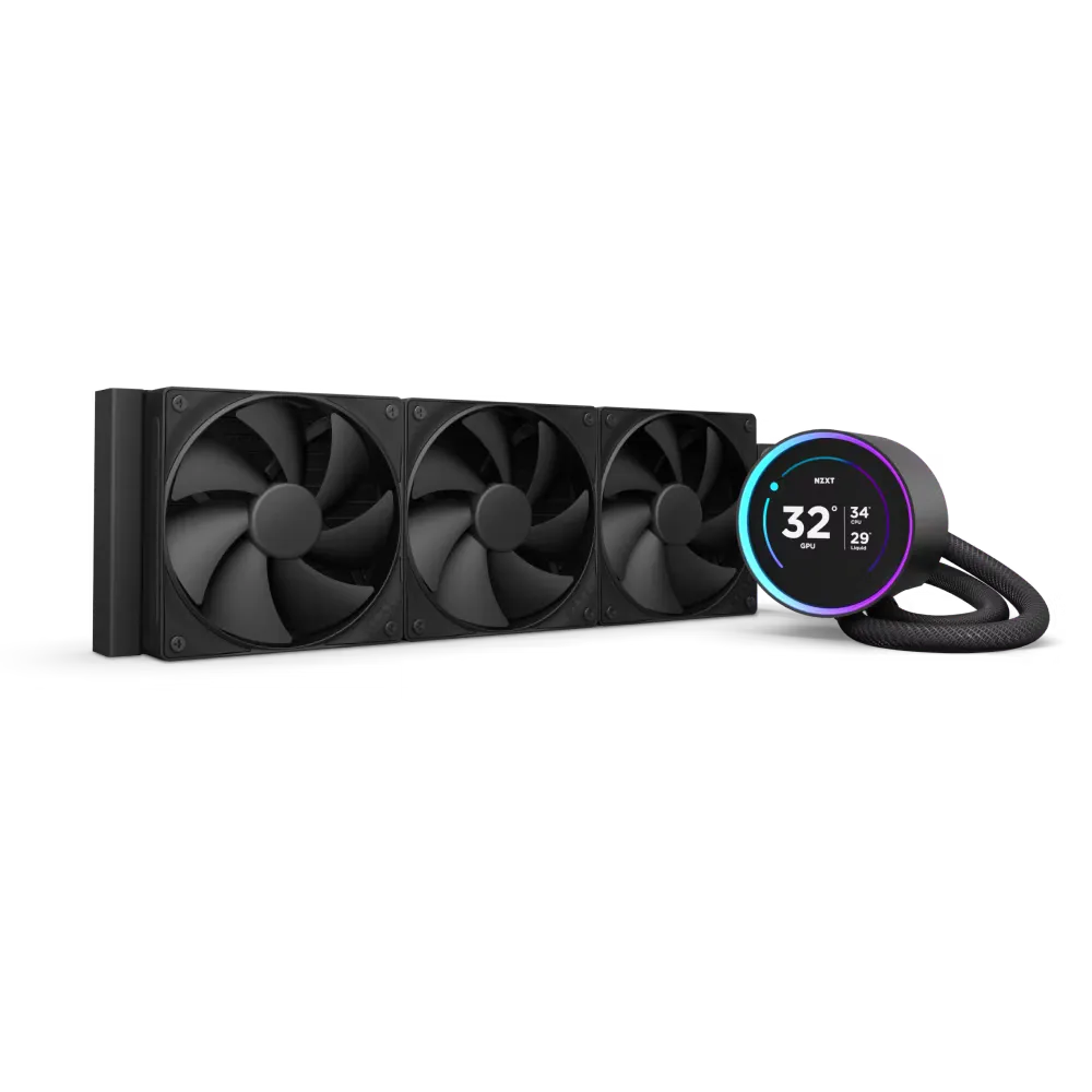 Охлаждане NZXT Kraken Elite 360 Black - RL-KN36E-B2