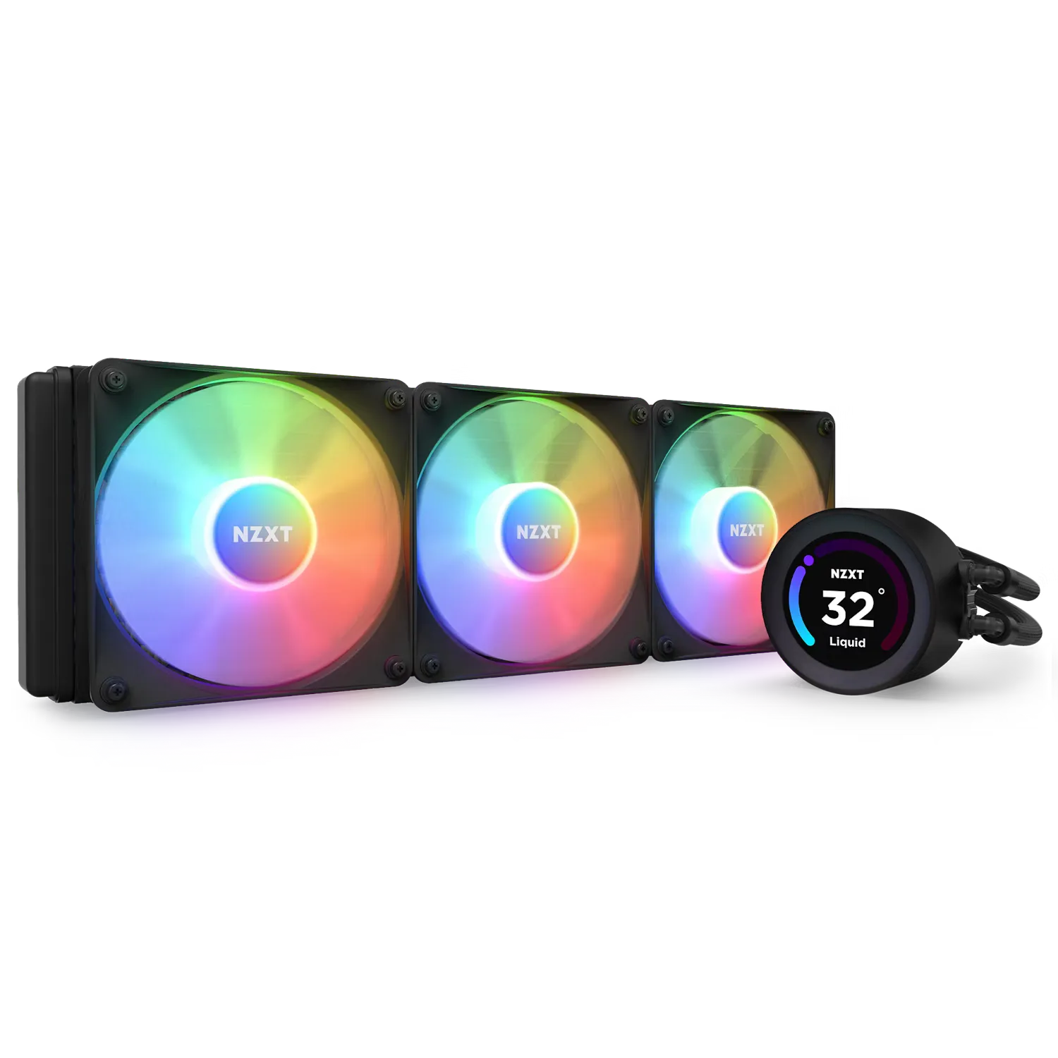 Охлаждане NZXT Kraken Elite 360 Black RGB (2023) - RL-KR36E-B1