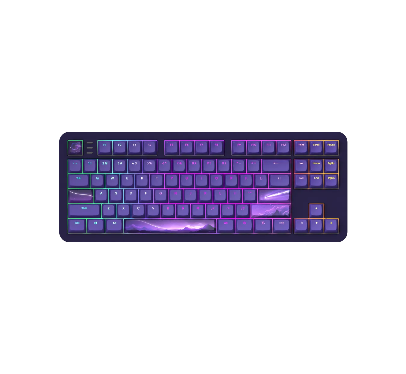 Клавиатура Dark Project ALU87B Celestial RGB - DPKB_CELESTIAL_87_ANSI