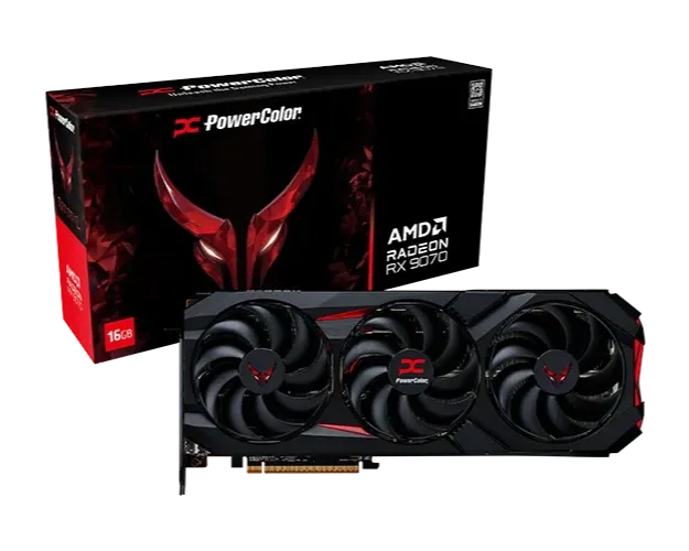 Видео карта PowerColor RX 9070 Red Devil OC - RX9070 16G-E/OC