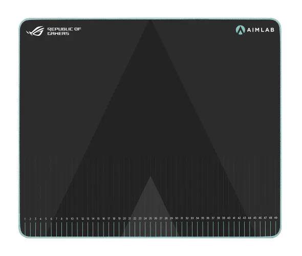 Геймърска подложка за мишка ASUS ROG Hone Ace Aim Lab Edition - 90MP0380-BPUA00