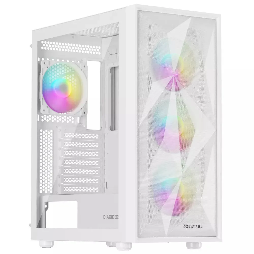 Кутия Genesis Diaxid 605 ARGB White - NPC-2173