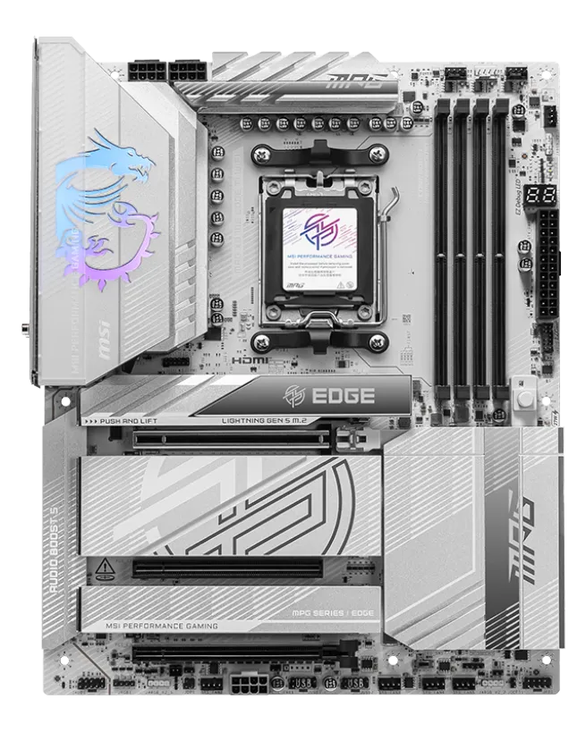 Дънна платка MSI MPG X870E Edge Ti WiFi - 911-7E59-001