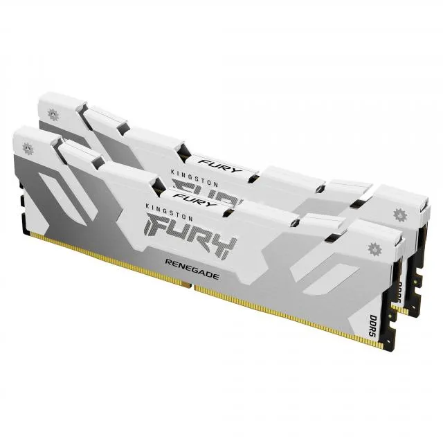 RAM памет Kingston FURY Renegade White 32GB (2x16GB) - KF564C32RWK2-32