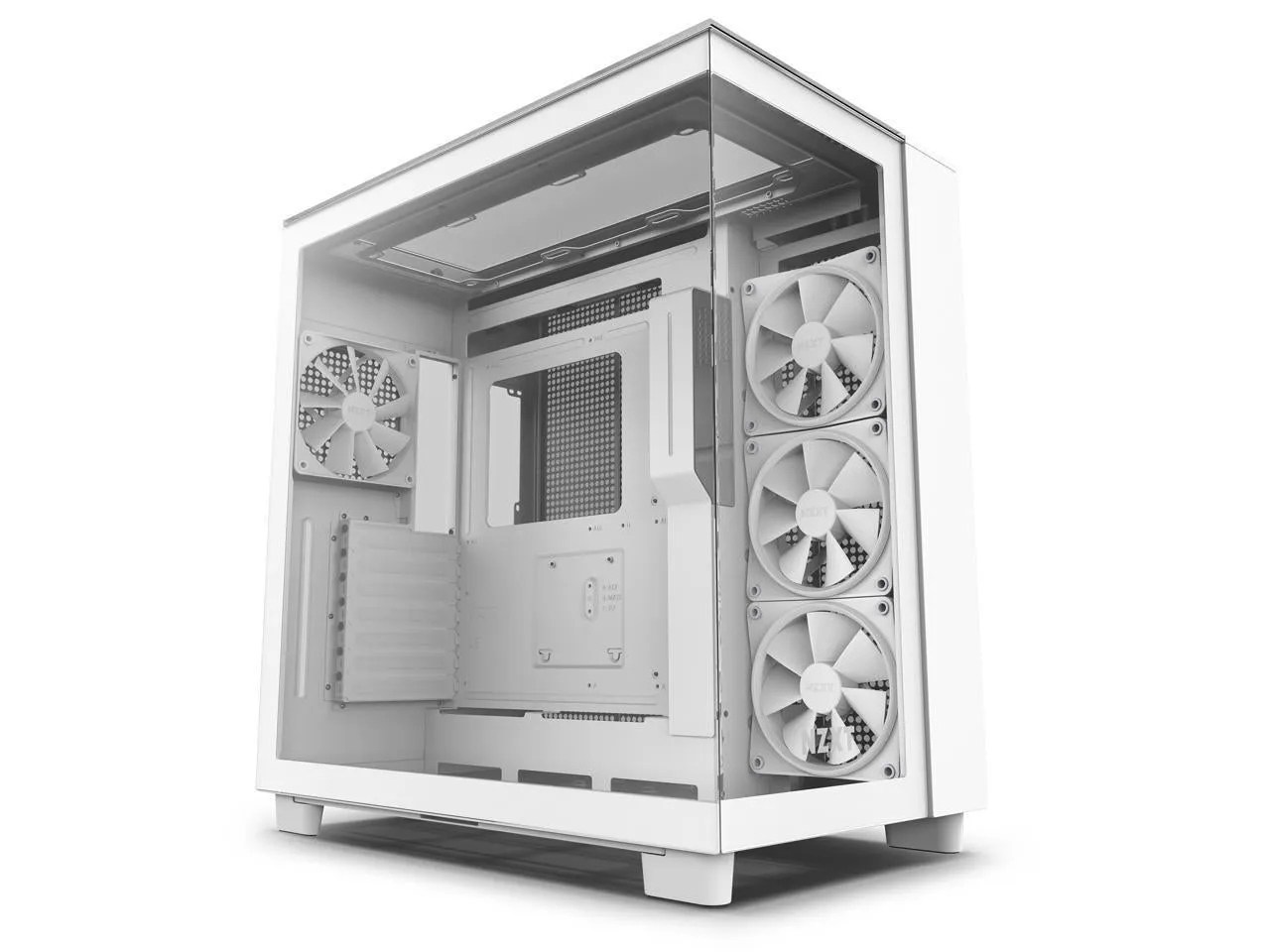Кутия NZXT H9 Elite Matte White - CM-H91EW-01