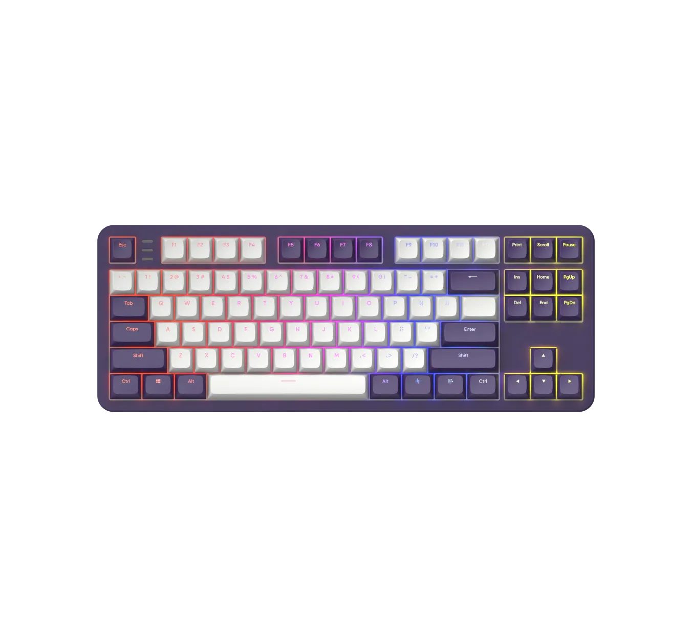 Клавиатура Dark Project ALU87A Violet RGB - TKL - DPKB_VIOLET_87_ANSI