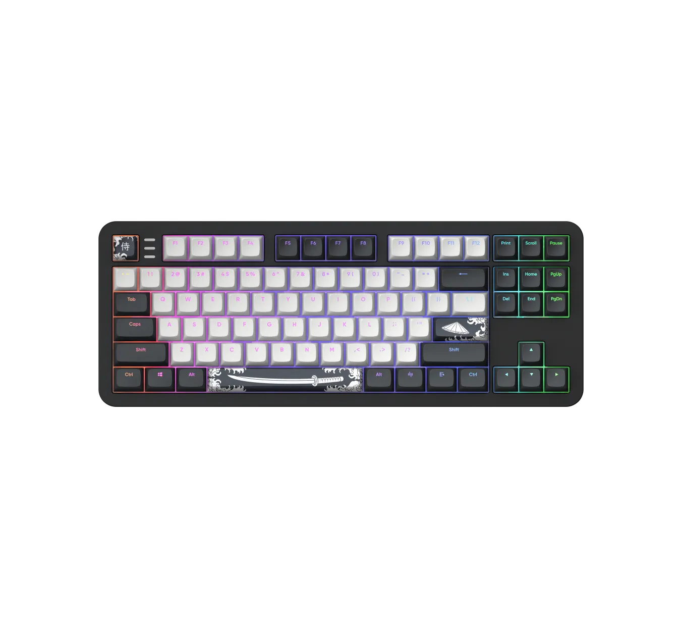 Клавиатура Dark Project ALU87B Bushido RGB - DPKB_BUSHIDO_87_ANSI