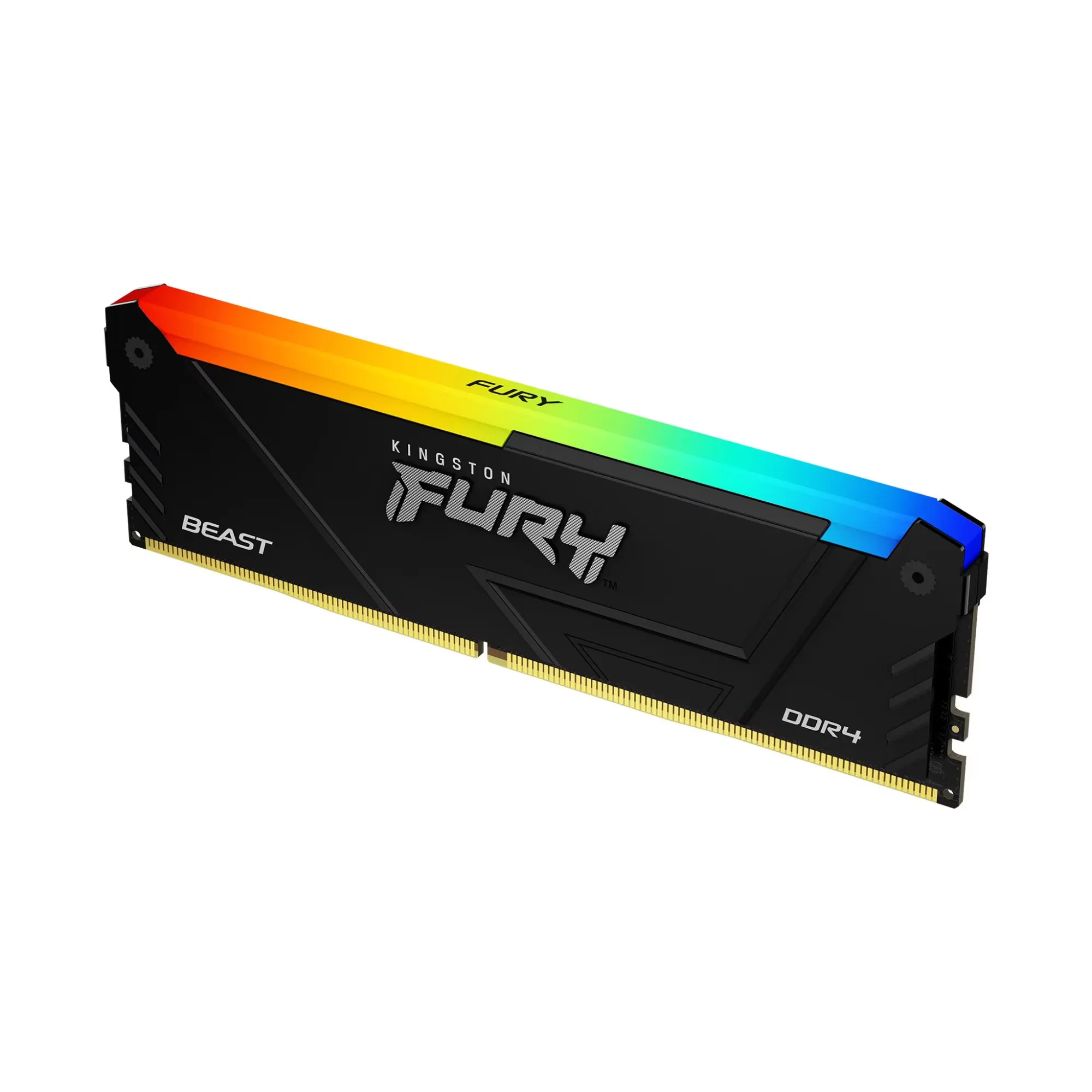 RAM памет Kingston FURY Beast RGB Black 8GB - KF436C17BB2A/8