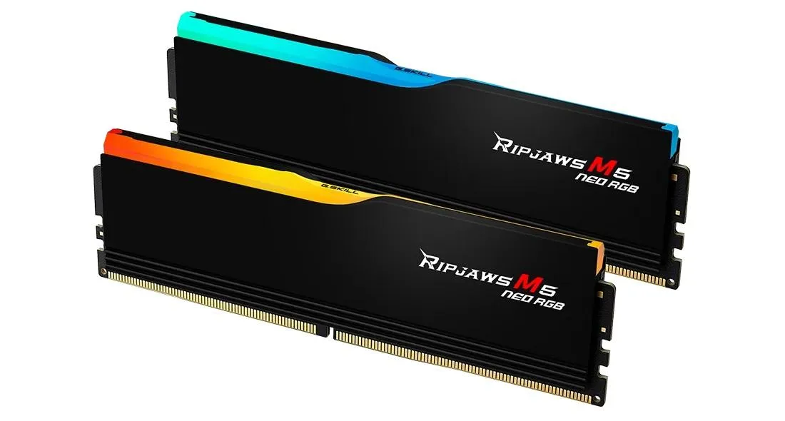 RAM памет G.Skill Ripjaws M5 RGB Black 64GB (2x32GB) - F5-6000J2836G32GX2-RM5NRK