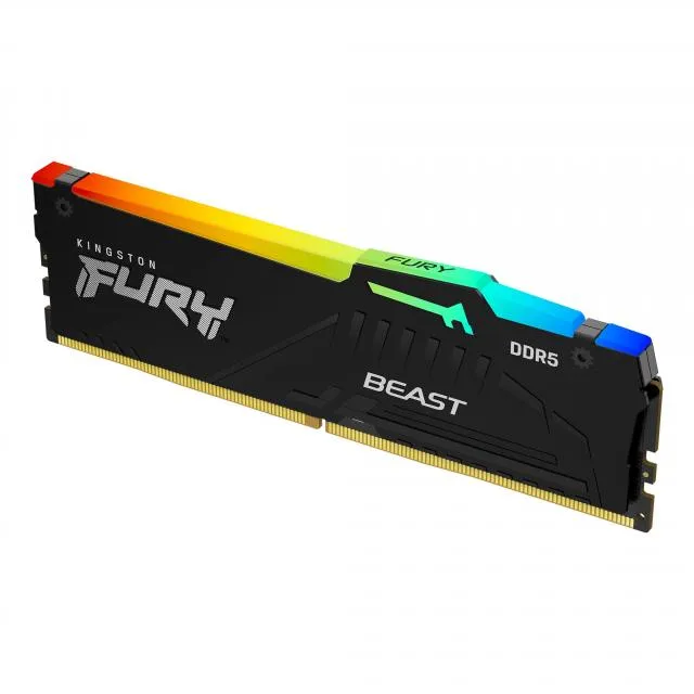RAM памет Kingston FURY Beast RGB Black 16GB - KF560C30BBA-16