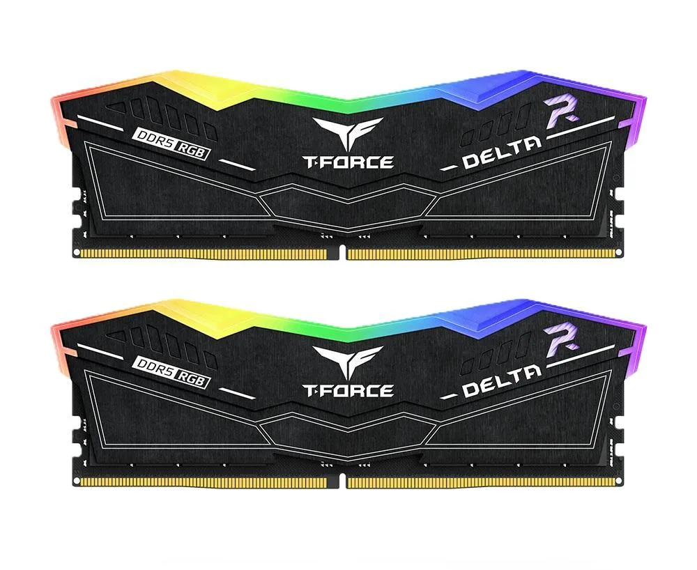 RAM памет T-Force DELTA RGB Black 32GB (2x16GB) - FF3D532G6400HC32ADC01