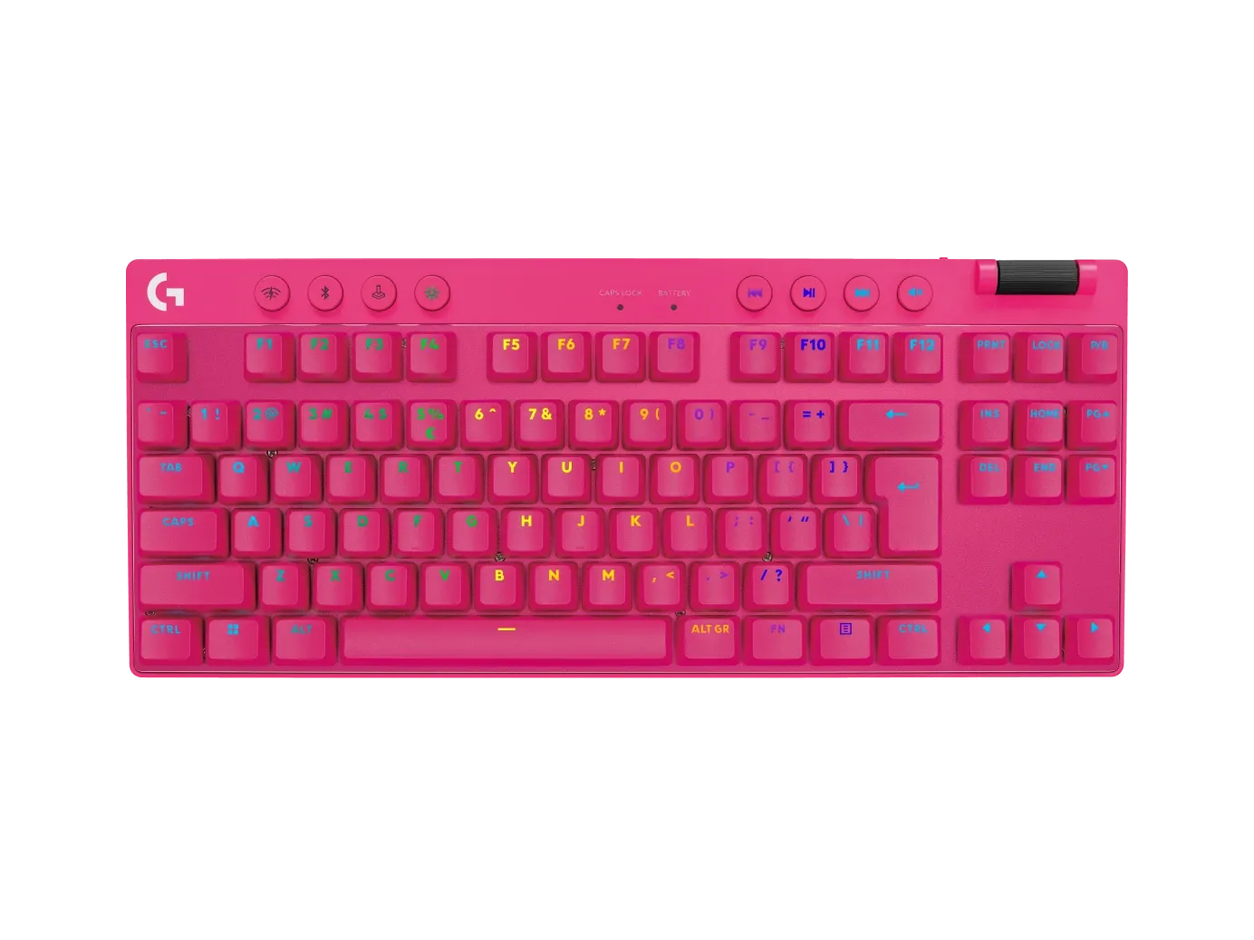 Клавиатура Logitech G Pro X TKL Lightspeed Magenta - 920-012159