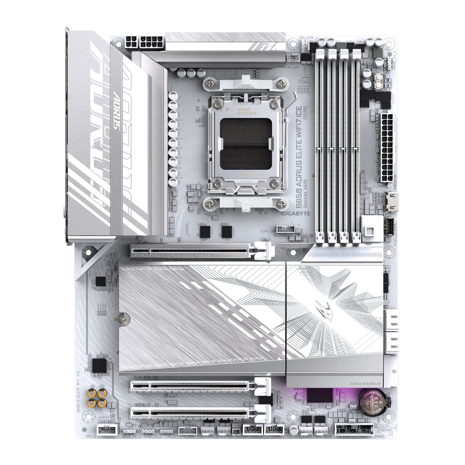 Дънна платка Gigabyte B850 AORUS Elite WiFi7 Ice - B850 A ELITE WF7 ICE
