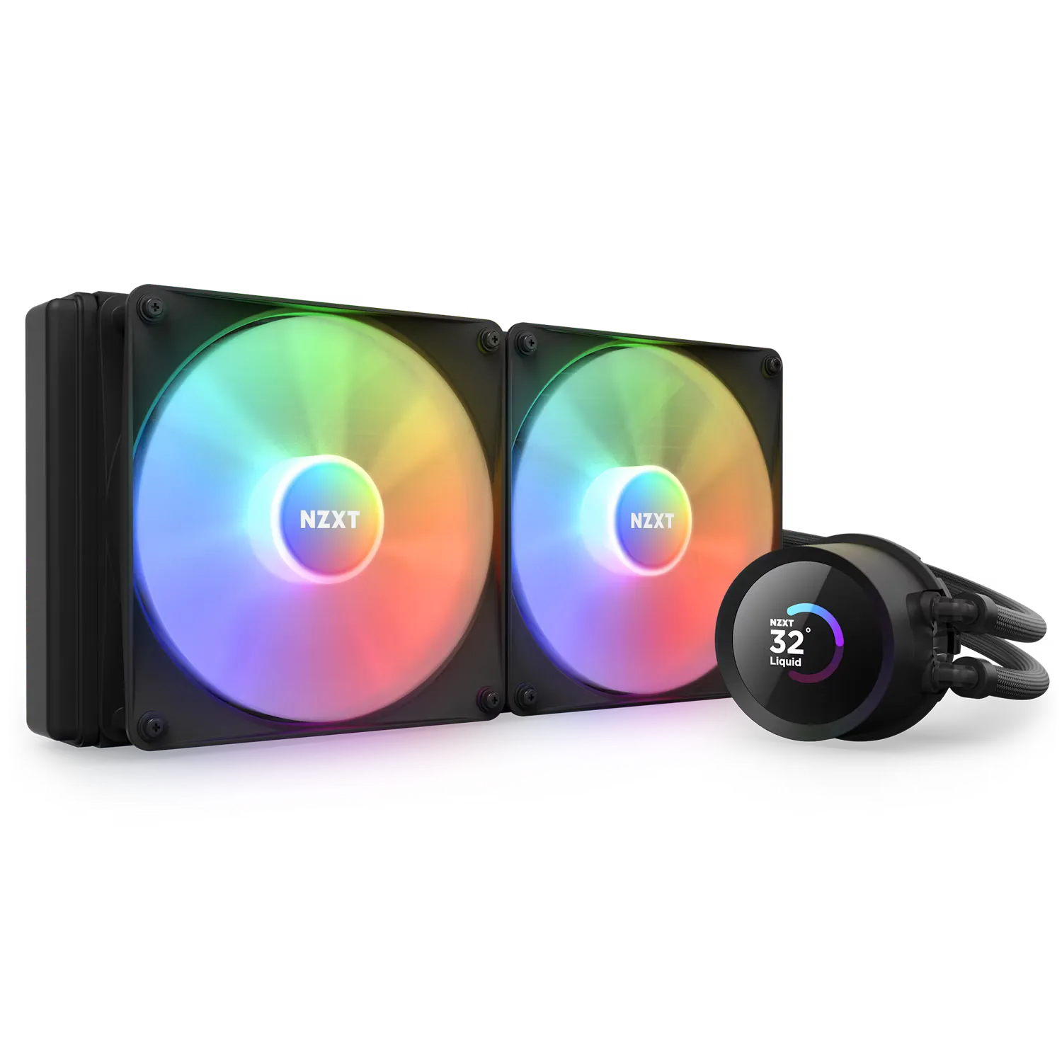 Охлаждане NZXT Kraken 280 RGB Black - RL-KR280-B1