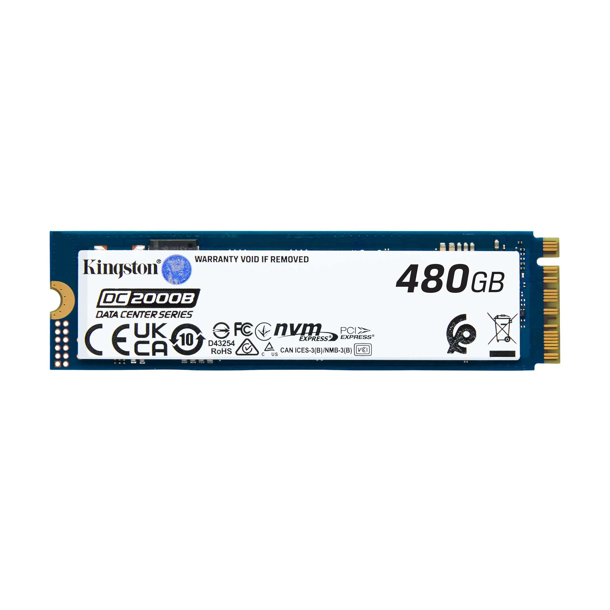 Kingston DC2000B NVME™ - 480GB - SEDC2000BM8/480G