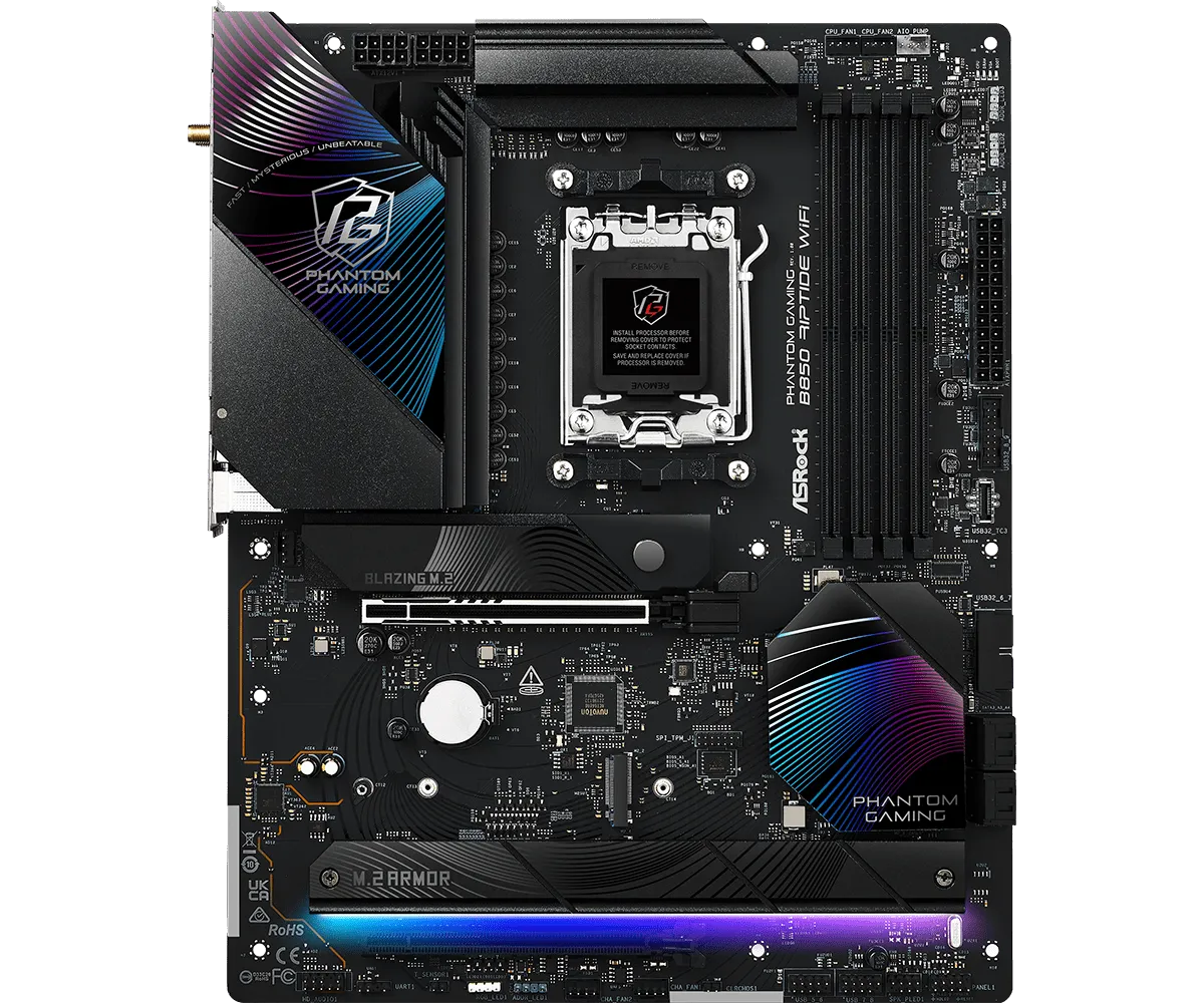 Дънна платка ASRock B850 Riptide WiFi - B850 RIPTIDE WIFI