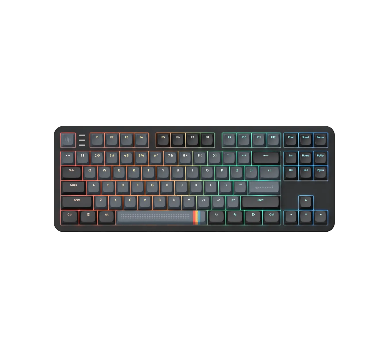 Клавиатура Dark Project ALU87A Midnight RGB - DPKB_MIDNIGHT_87_ANSI