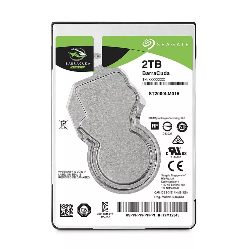 Твърд диск Seagate Barracuda 2.5" SATA3 - 2TB - ST2000LM015