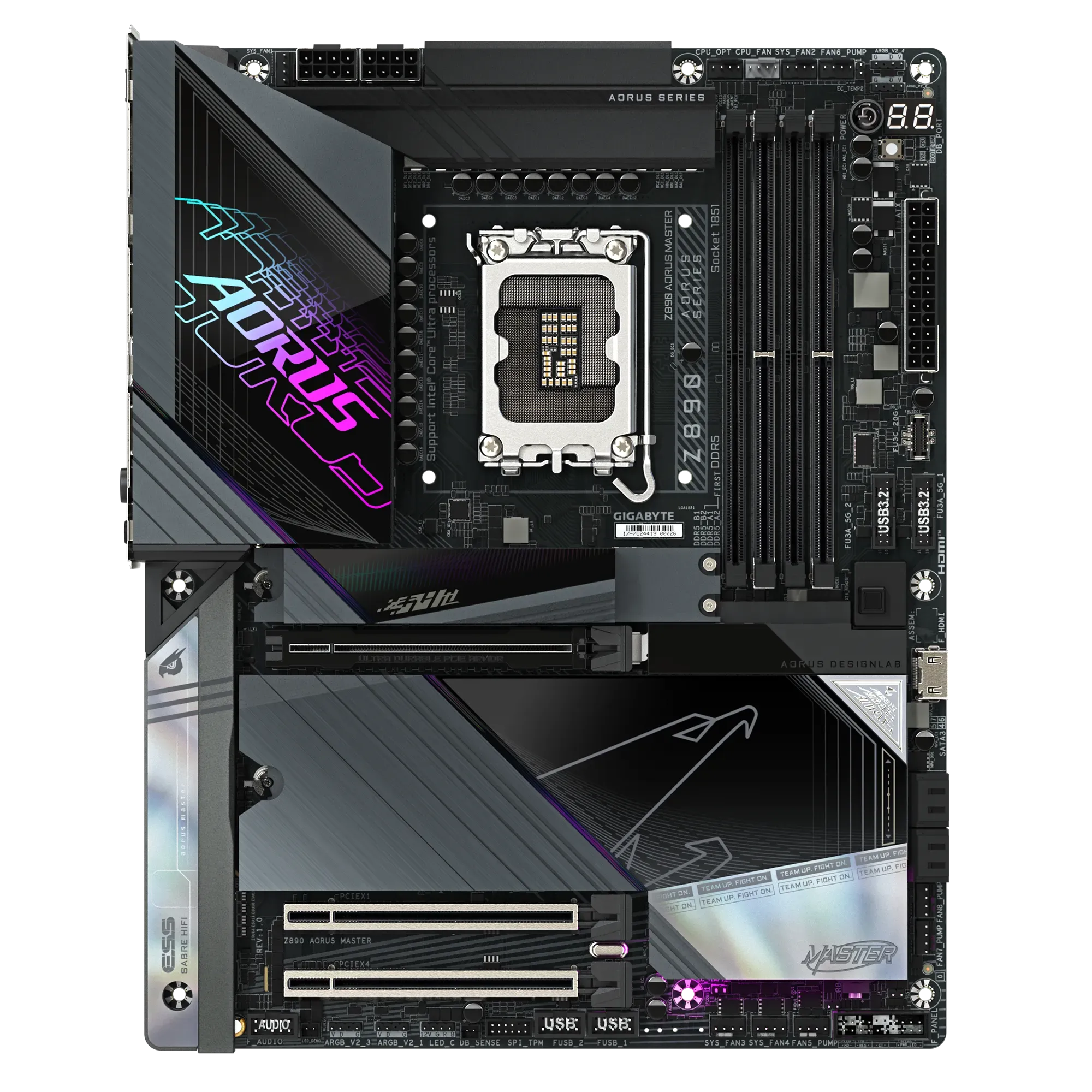 Дънна платка Gigabyte Z890 AORUS MASTER - Z890 AORUS MASTER