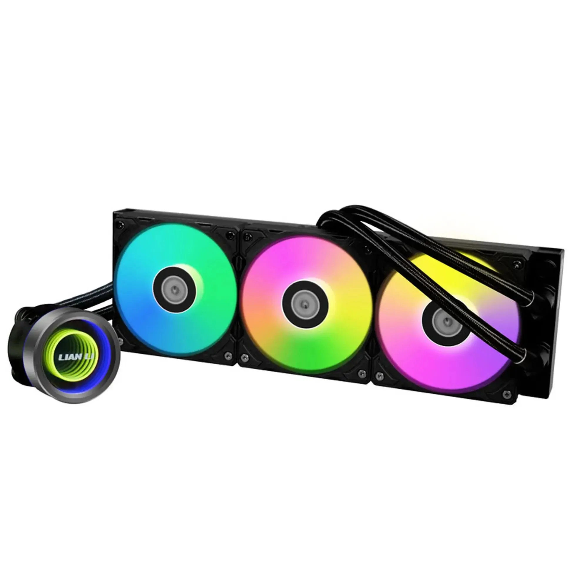 Охлаждане Lian Li Galahad II Trinity 360 - Black ARGB - G89.GA2T36B.00