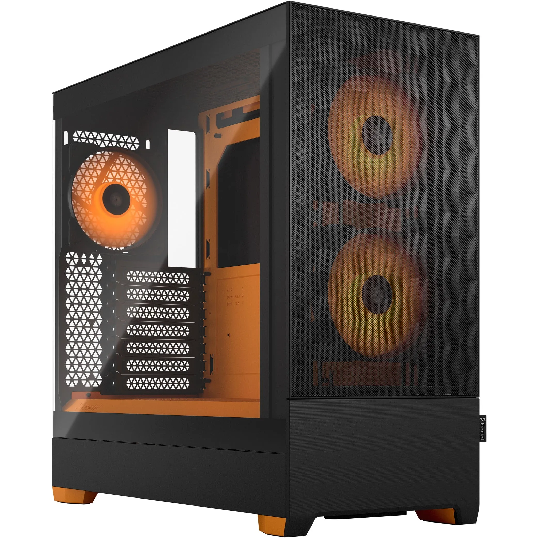 Кутия Fractal Design Pop Air - Orange Core - FD-C-POR1A-05