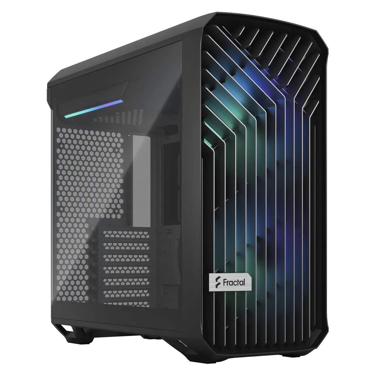 Кутия Fractal Design Torrent Compact - Black RGB TG Light - FD-C-TOR1C-02