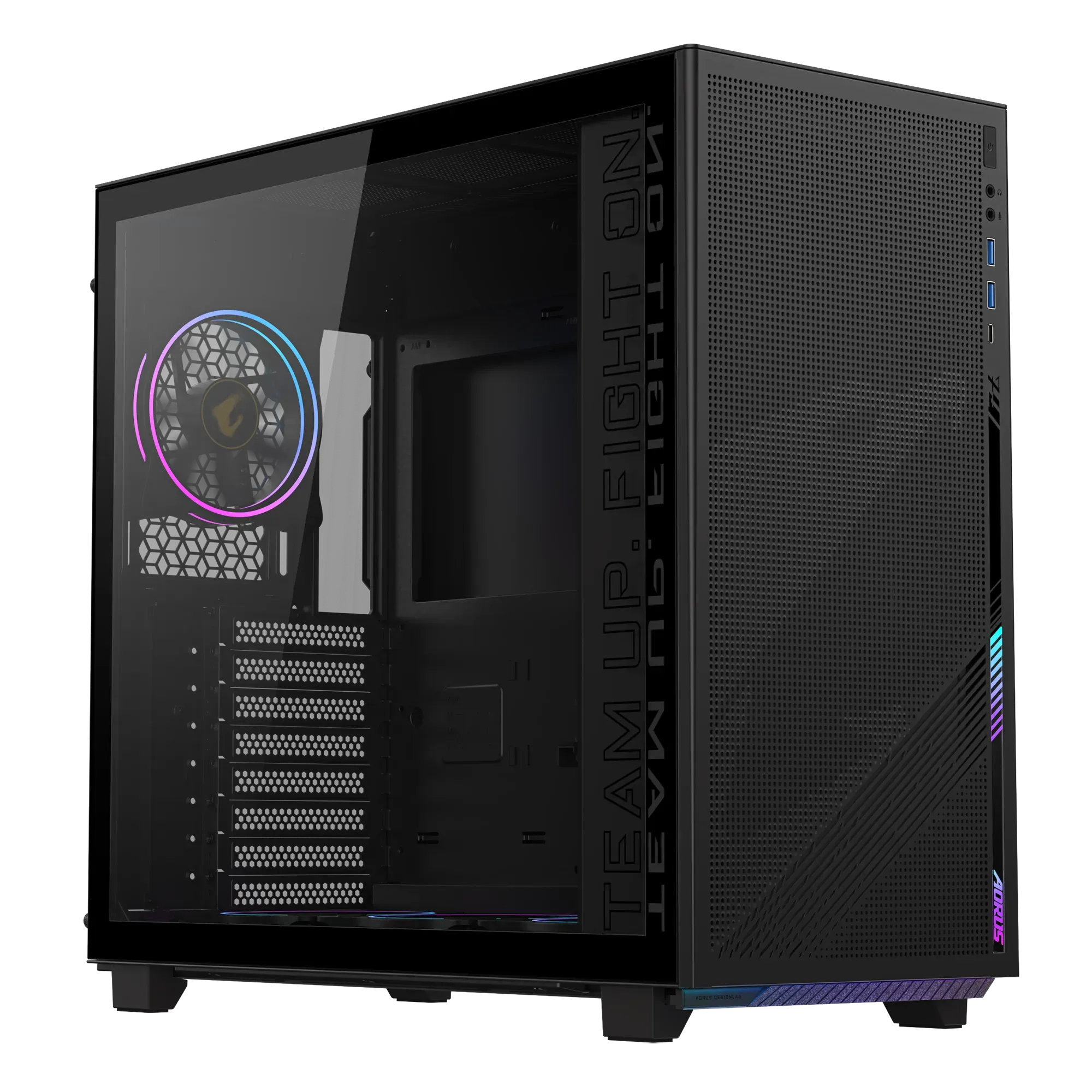 Кутия Gigabyte C400 Glass - GB-AC400G