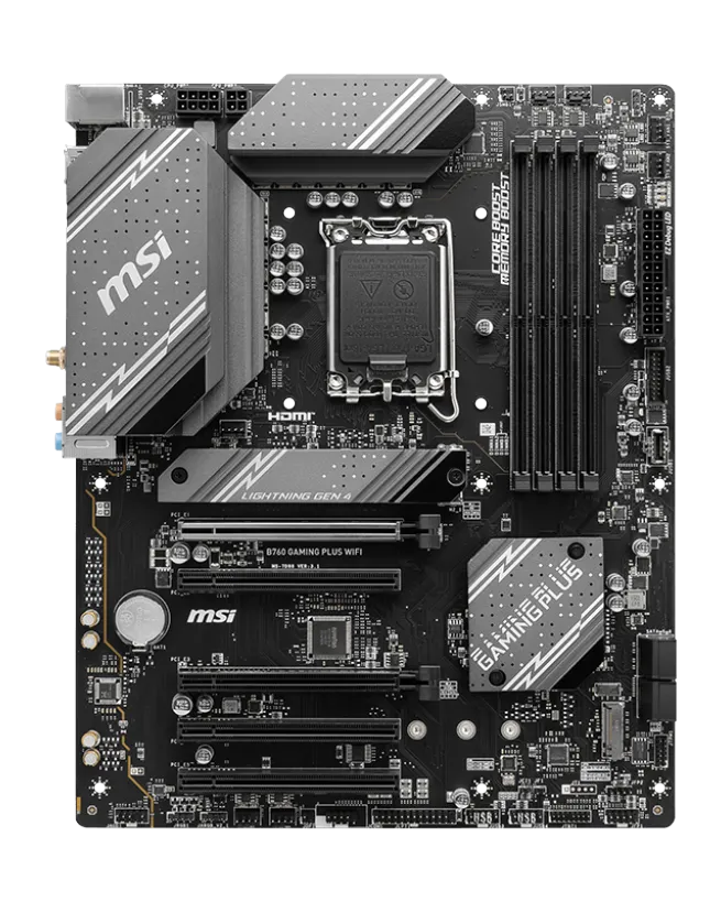 Дънна платка MSI B760 Gaming Plus WiFi - 911-7D98-042