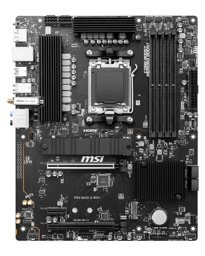 Дънна платка MSI Pro B650-S Wifi - 911-7E26-019