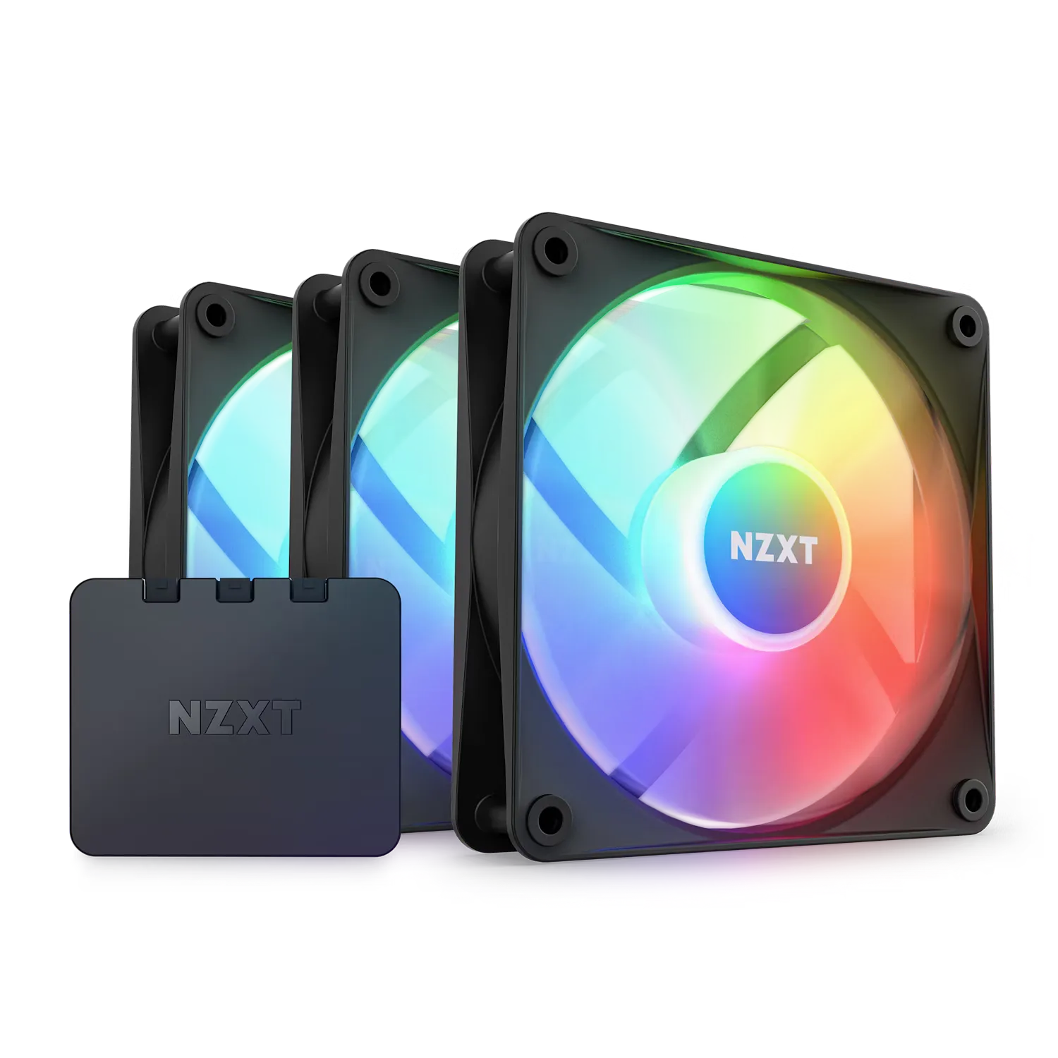 Охлаждане NZXT F120 RGB Core Black - Triple Pack - RF-C12TF-B1