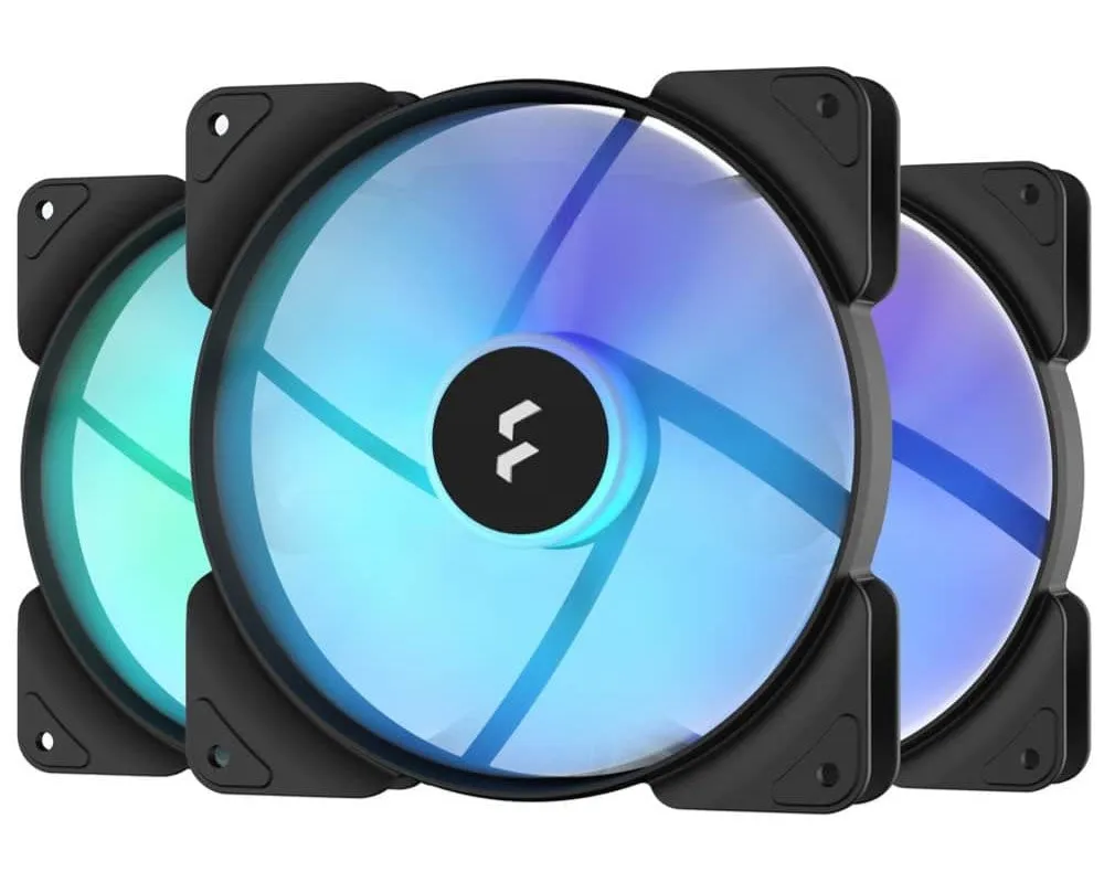Охлаждане Fractal Design Aspect 14 RGB PWM - Black - Triple Pack - FD-F-AS1-1407