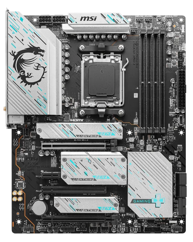 Дънна платка MSI X670E Gaming Plus WiFi - 911-7E16-007