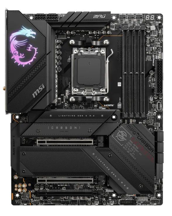 Дънна платка MSI MPG X670E Carbon WiFi - 911-7D70-001