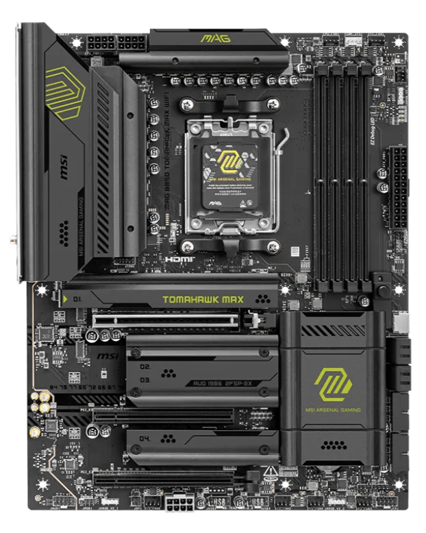 Дънна платка MSI MAG B850 Tomahawk Max WiFi - 911-7E62-002