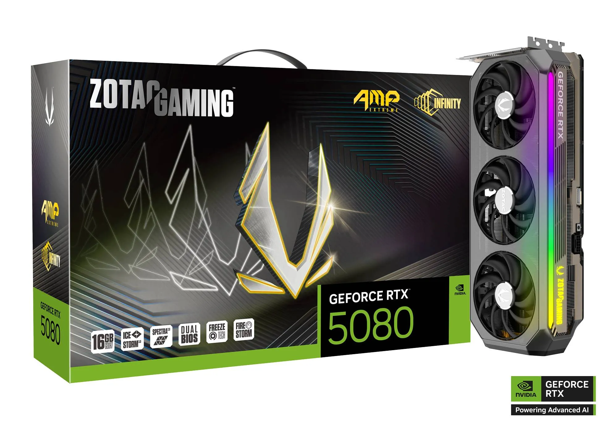 Видео карта ZOTAC Gaming RTX™ 5080 AMP Extreme INFINITY - ZT-B50800B-10P
