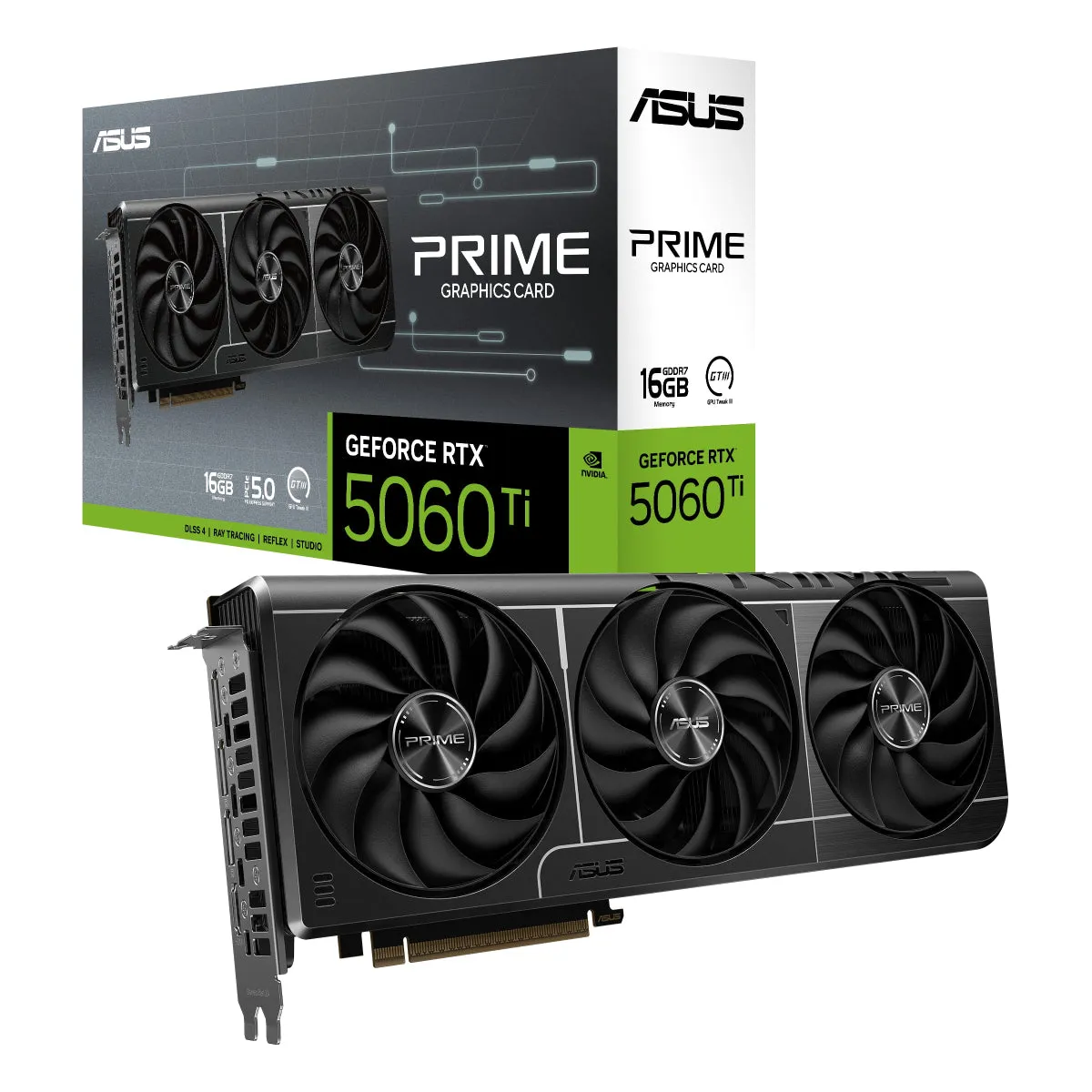 Видео карта ASUS RTX™ 5060 Ti Prime 16GB - 90YV0MH3-M0NA00