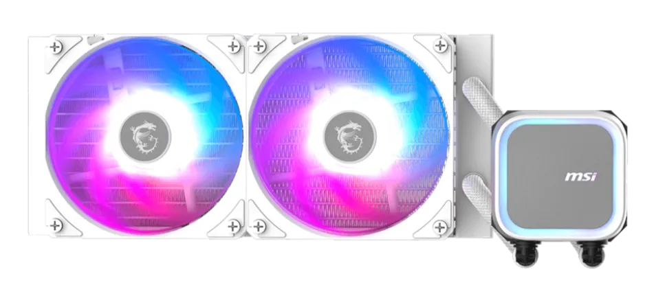 Охлаждане MSI MAG CoreLiquid A13 240 White - 306-7ZWCA21-L80