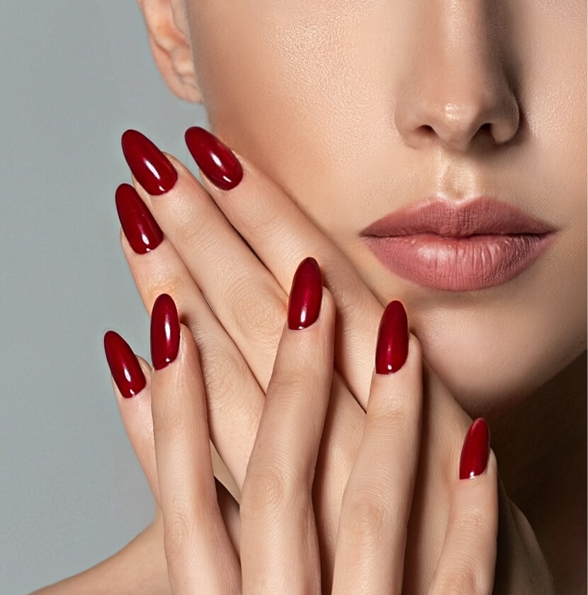 Sculpted Hard Nails Extensions