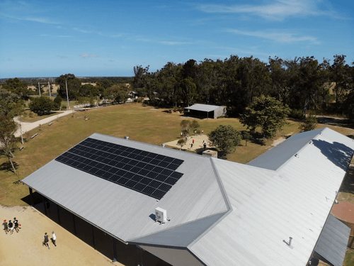 Forest Lodge Farm Camp is a school camp and accommodation venue that hosts a wide range of groups including schools, universities, families and community groups. The property is located in Jack River in East Gippsland. The total system cost $23,554.55 but after government rebates that Island Energy helped to secure including -$7,410.00 federal rebate as well as the ACA member discount and the Solar Victoria Small Business Rebate of -$3,500.00 and the Solar Victoria Interest Free Loan of -$5,000.00 the final upfront cost was just $10,000.00 which will pay for itself within 2.5 years.