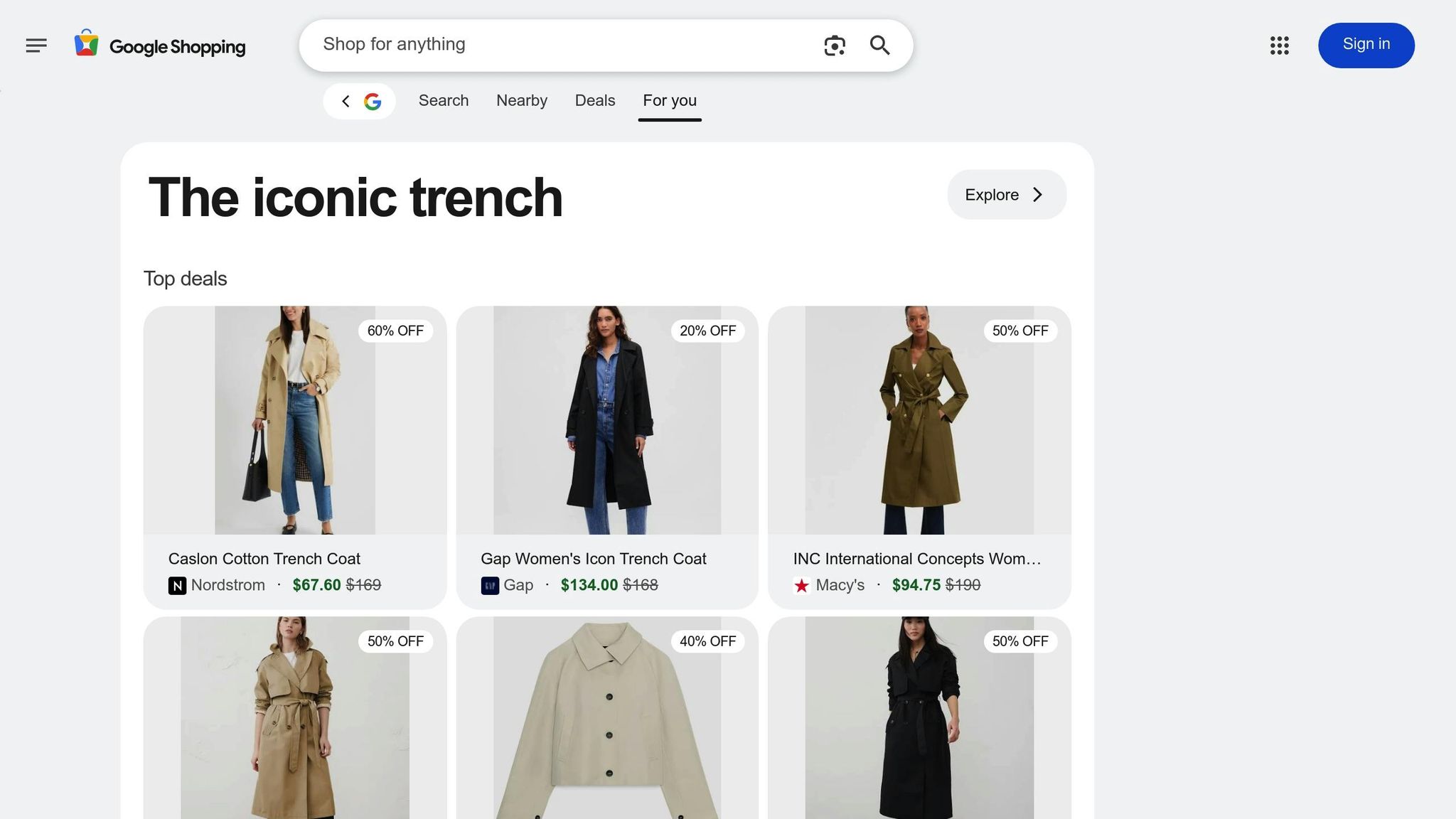Google Shopping