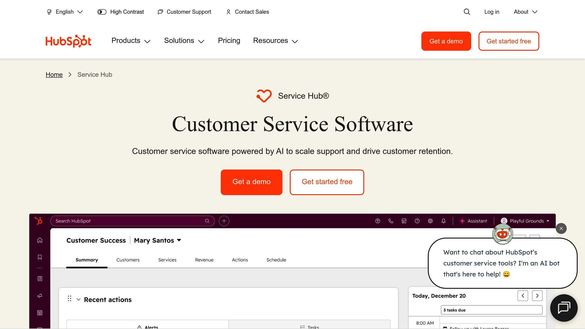 HubSpot Service Hub