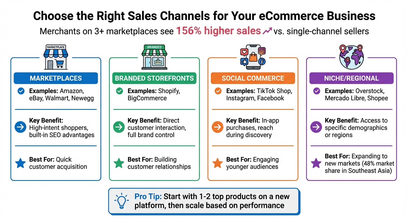 eCommerce Platform Types Comparison for Multi-Channel Selling