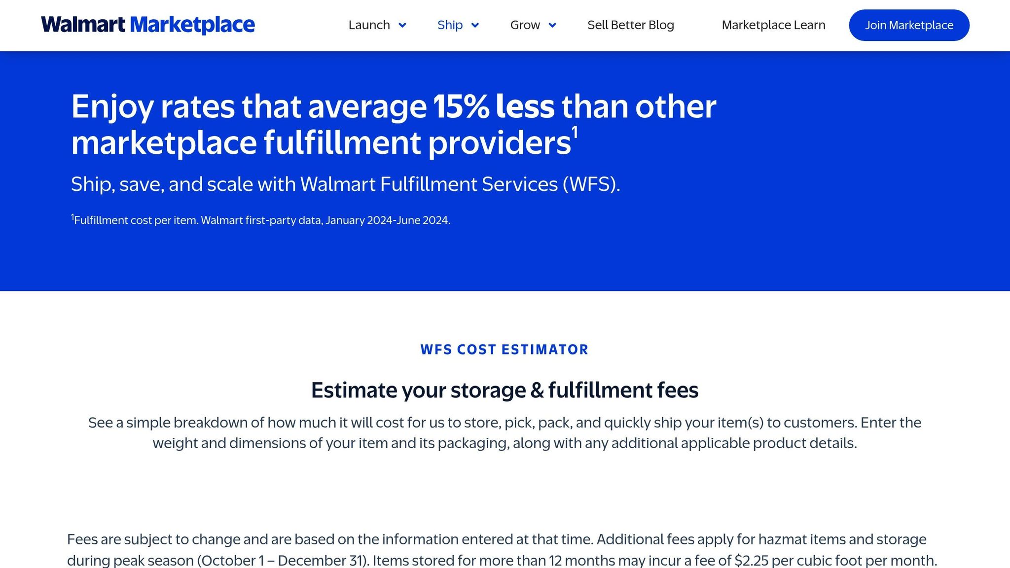 Walmart Fulfillment Services
