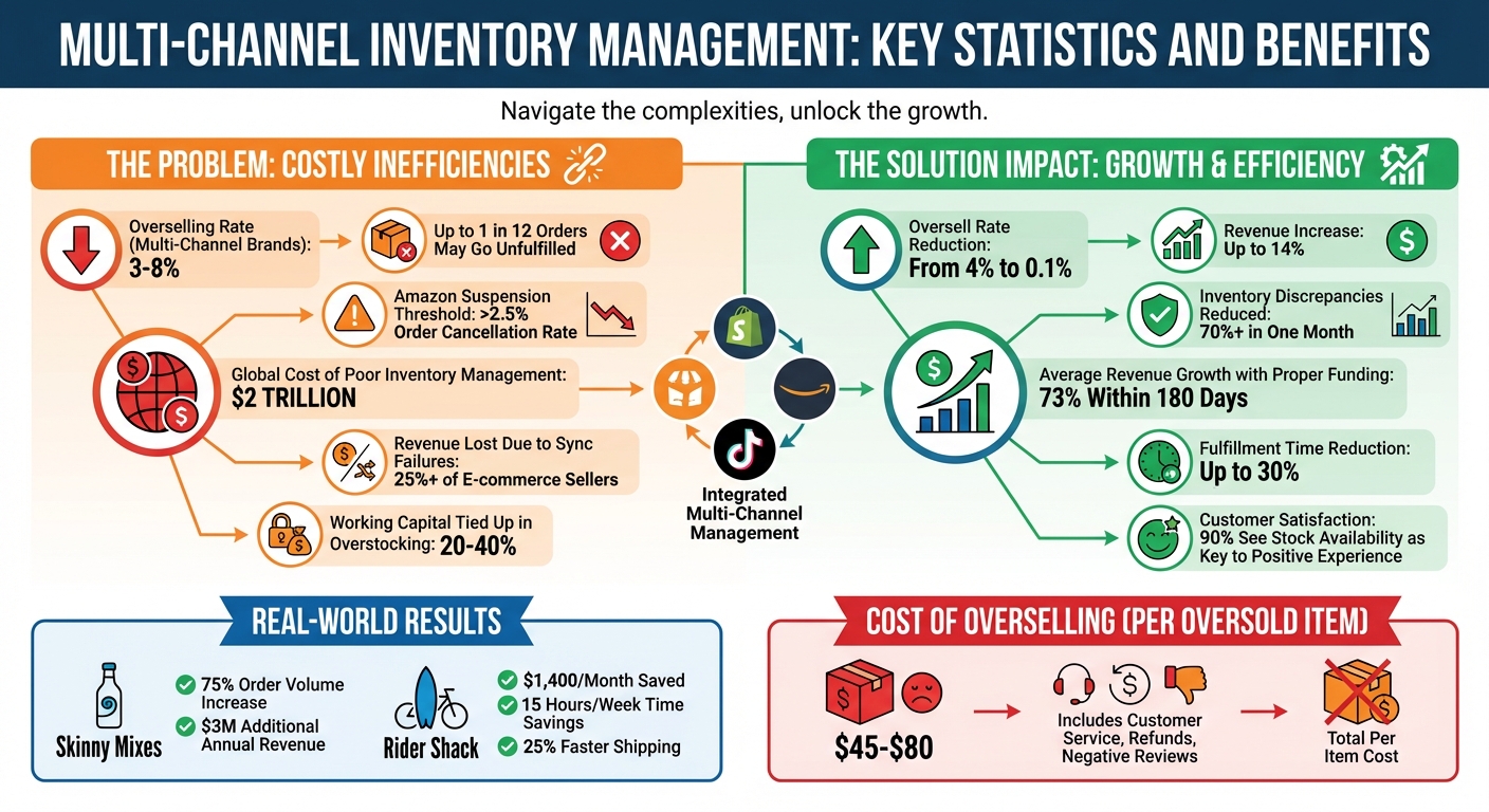 Multi-Channel Inventory Management: Key Statistics and Benefits