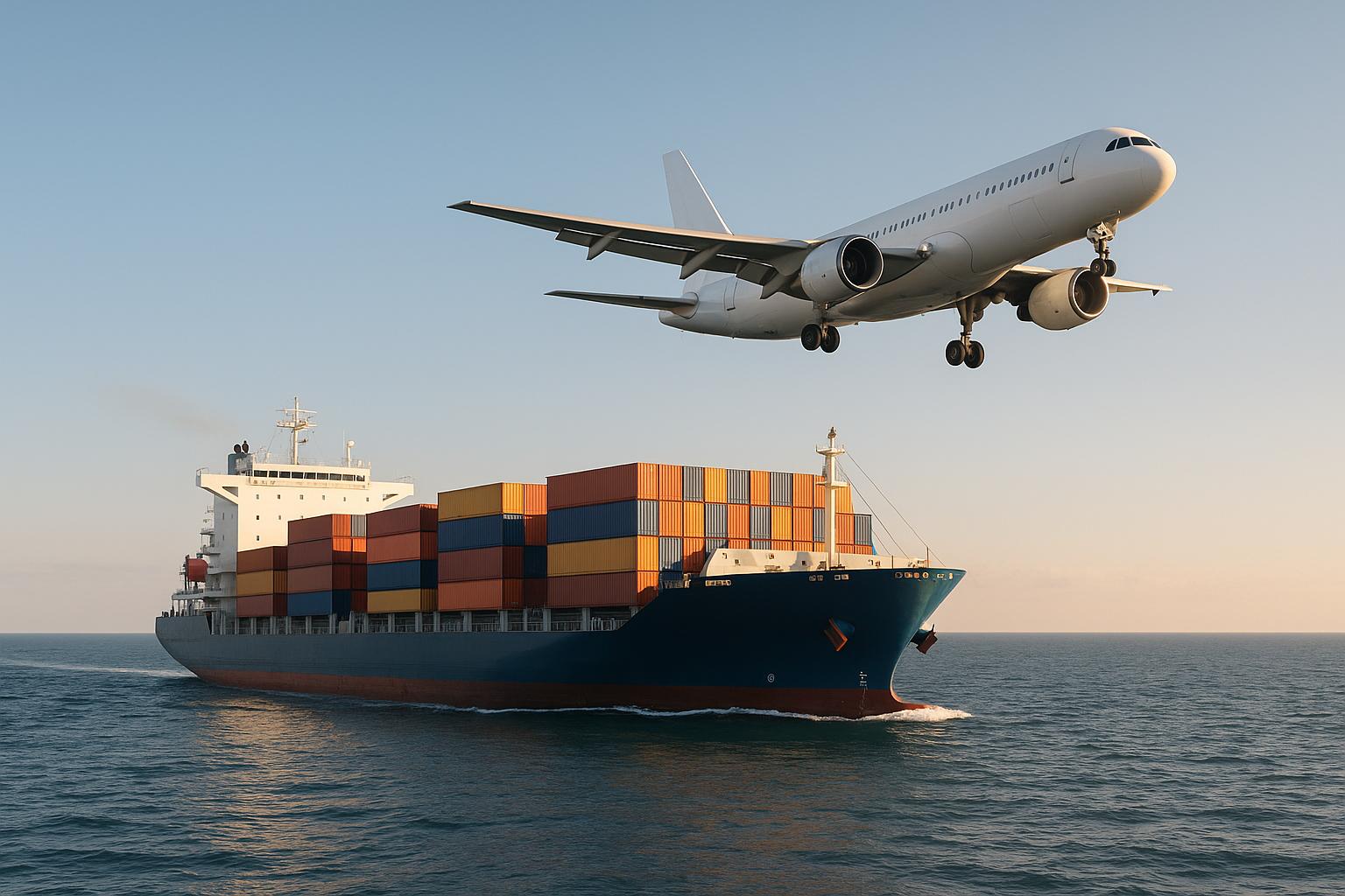 Air vs. Sea Freight: Best Option for eCommerce