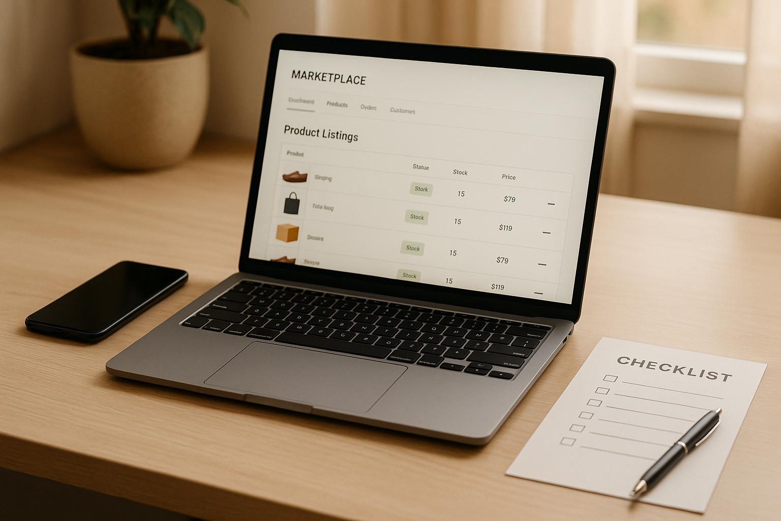 Checklist for Consistent Product Listings on Marketplaces