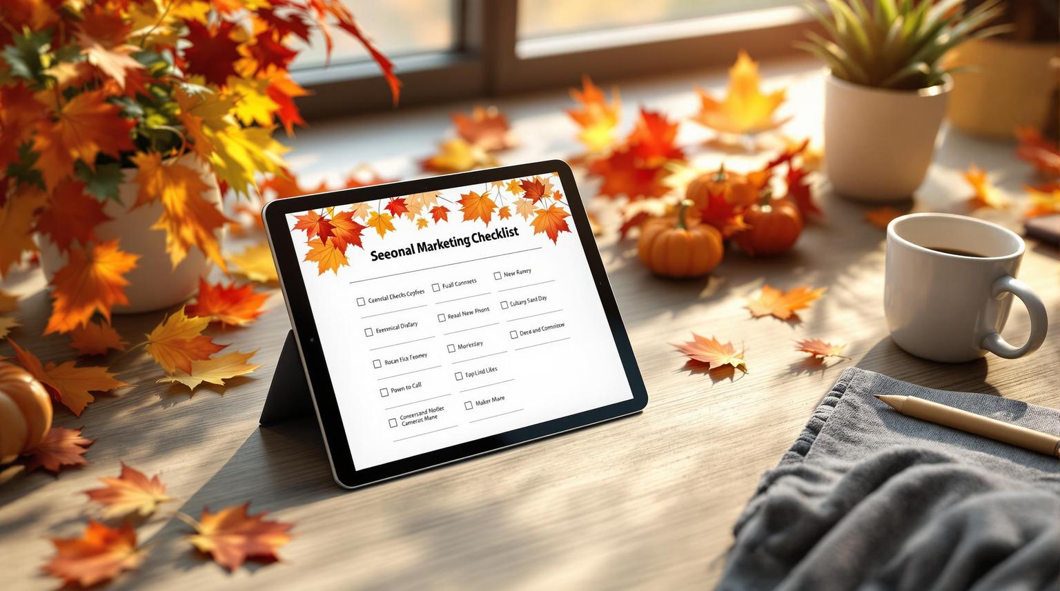 Checklist for Seasonal Ad Success