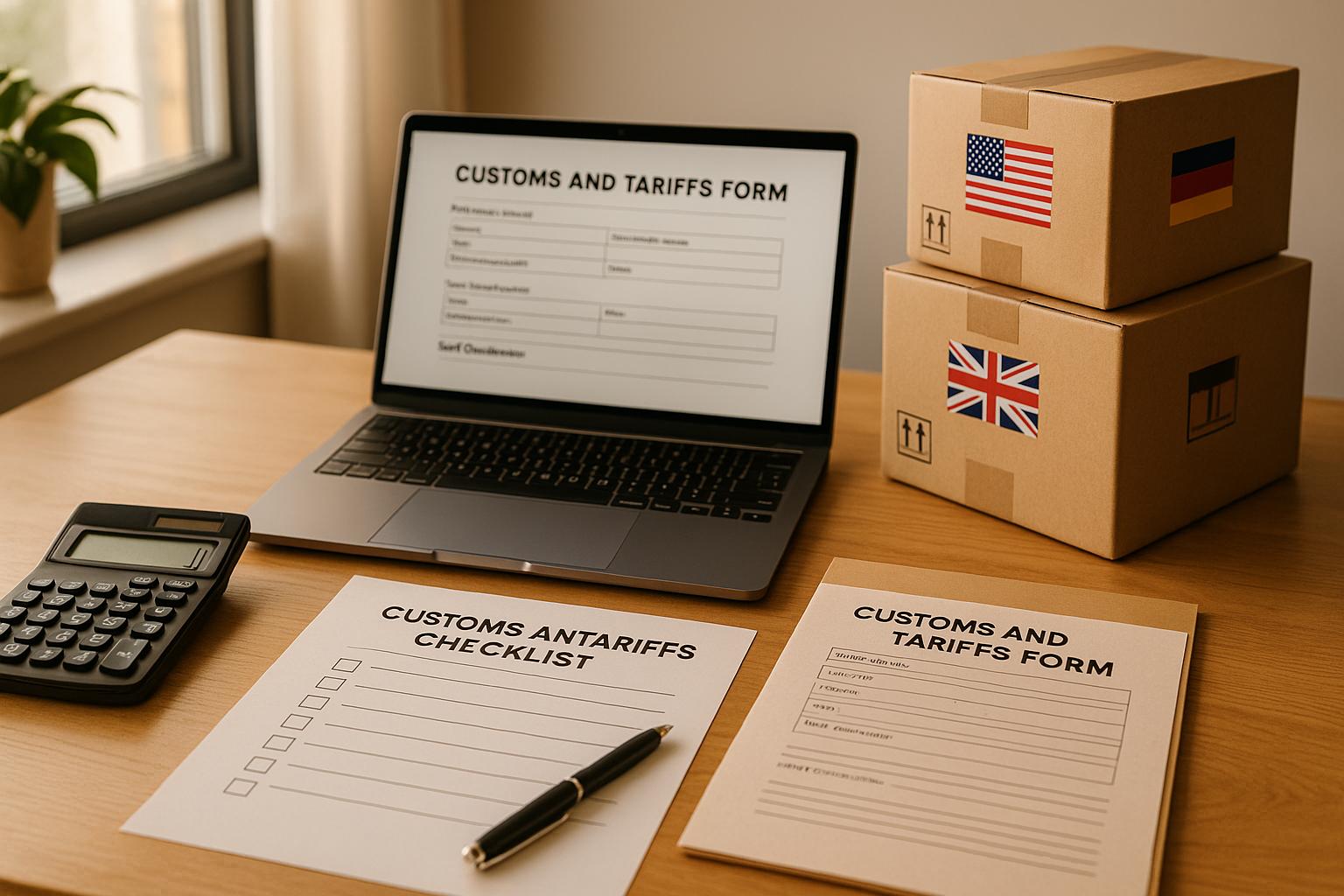 Customs and Tariffs Checklist for eCommerce Sellers