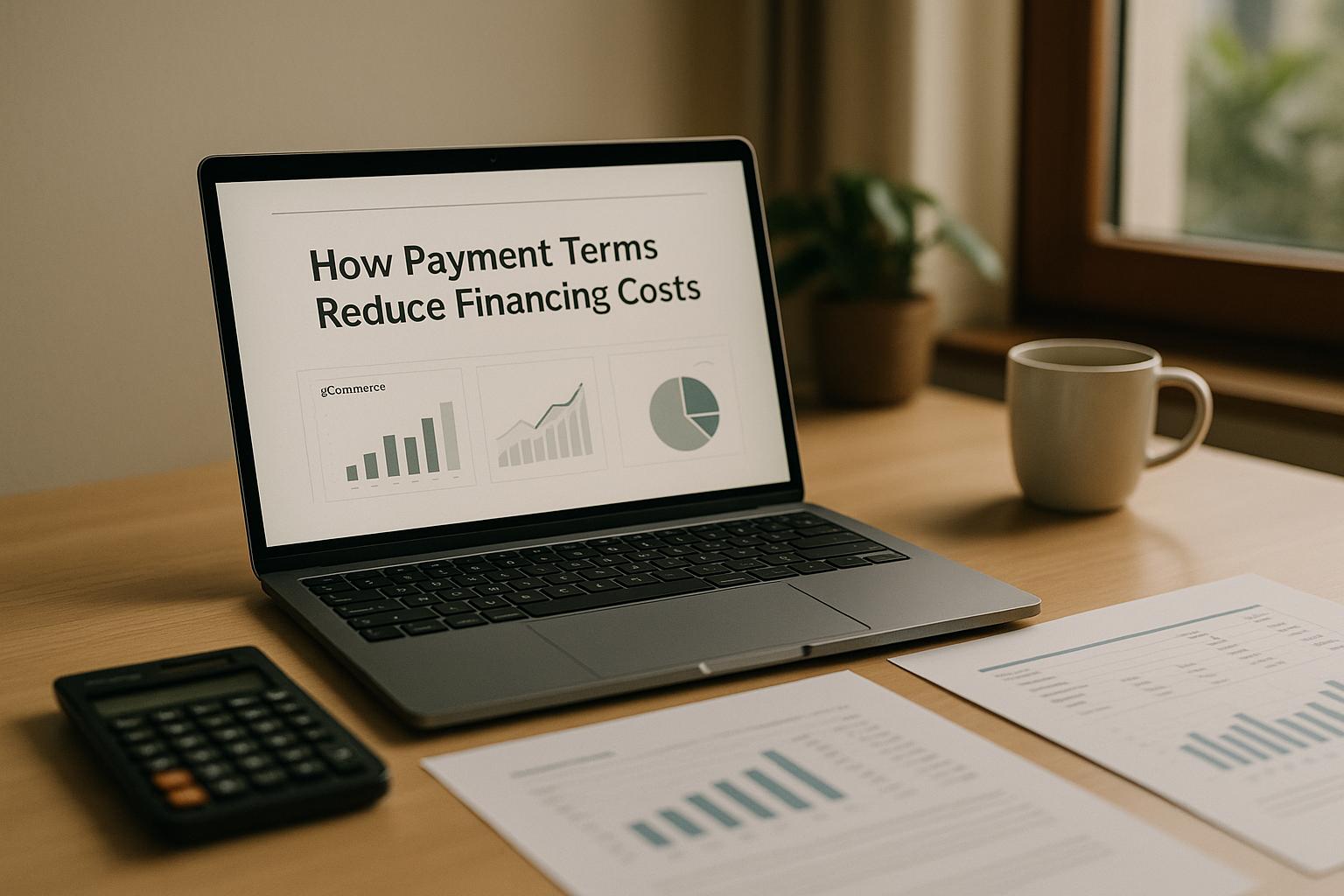 How Payment Terms Reduce Financing Costs